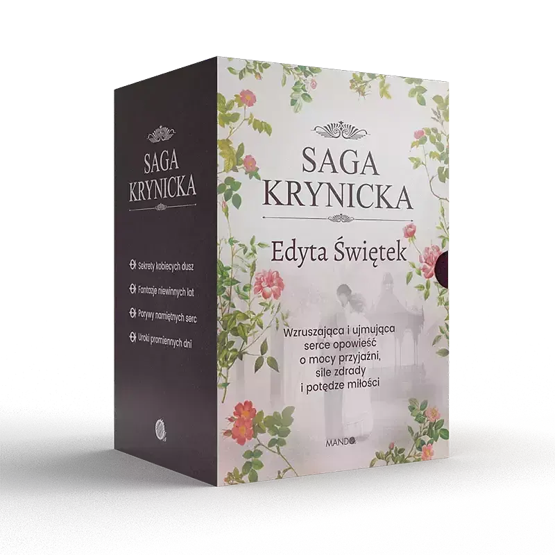 KPL Saga Krynicka (4 pak) Sekrety kobiecych dusz + Fantazje niewinnych lat + Porywy namiętnych serc + Uroki promiennych dni