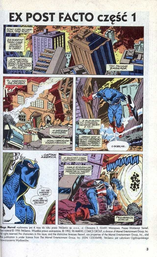 Mega Marvel - 11 - (2/1996) Avengers: Ex Post Facto, cz. 1