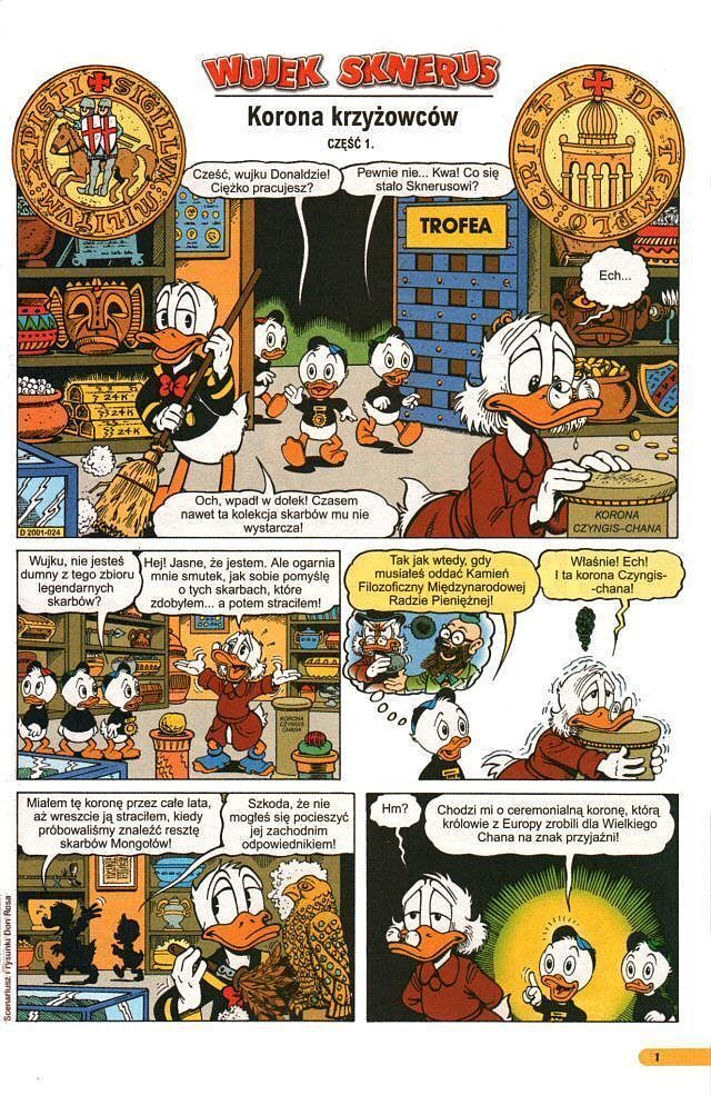 Kaczor Donald - Wydanie Specjalne - 10 - (6/2005) Dzielni rycerze