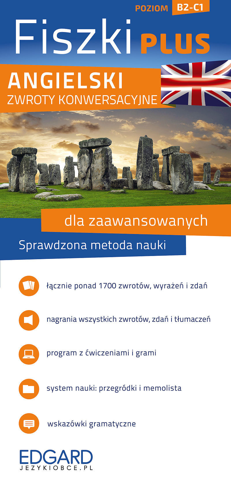 Angielski Fiszki PLUS Zwroty konwersacyjne dla zaawansowanych
