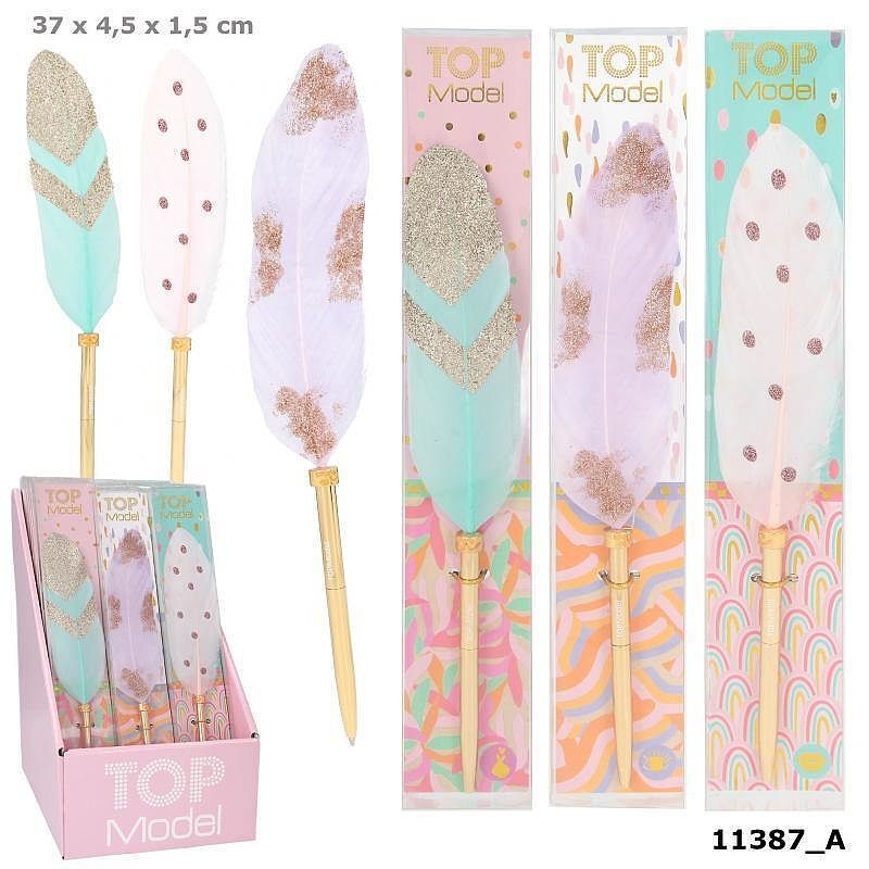 Długopis pióro top model mix kolorów 11387a