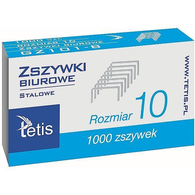 Zszywki biurowe 10 1000 szt