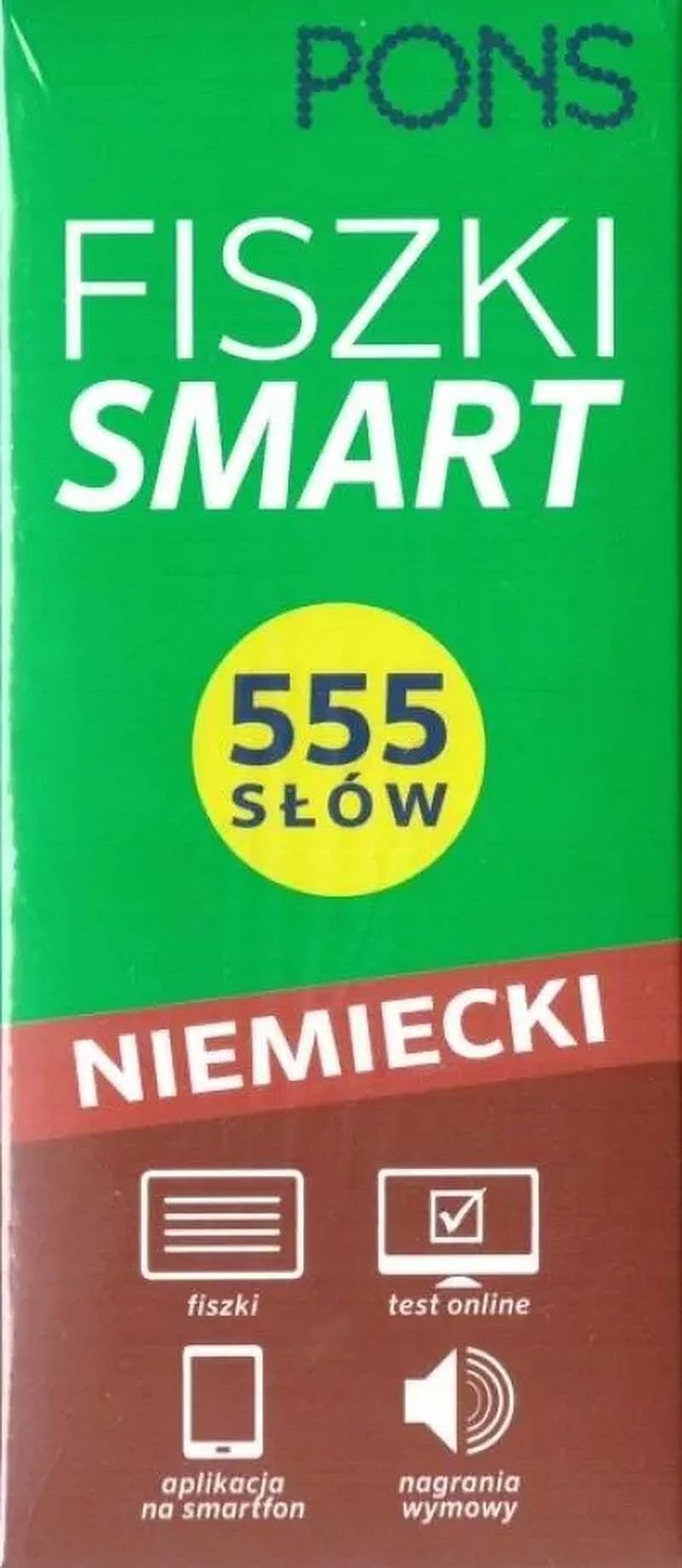 Fiszki smart 555 niemiecki w. 3 pons