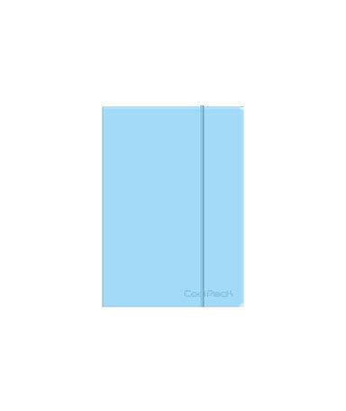 Brulion a5 z gumką coolpack pastel powder blue