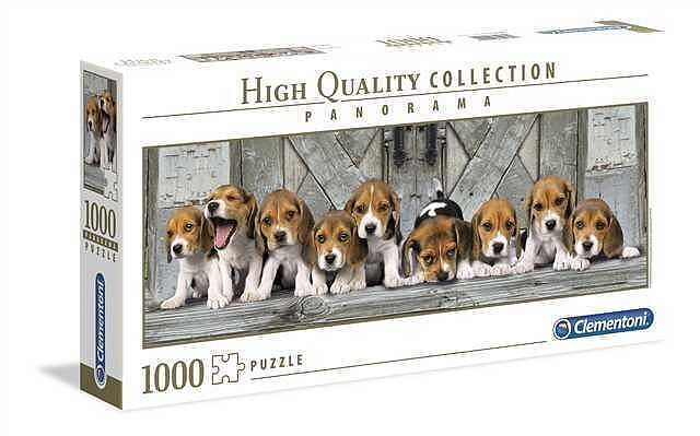 Puzzle 1000 panoramiczne hq beagle 39435