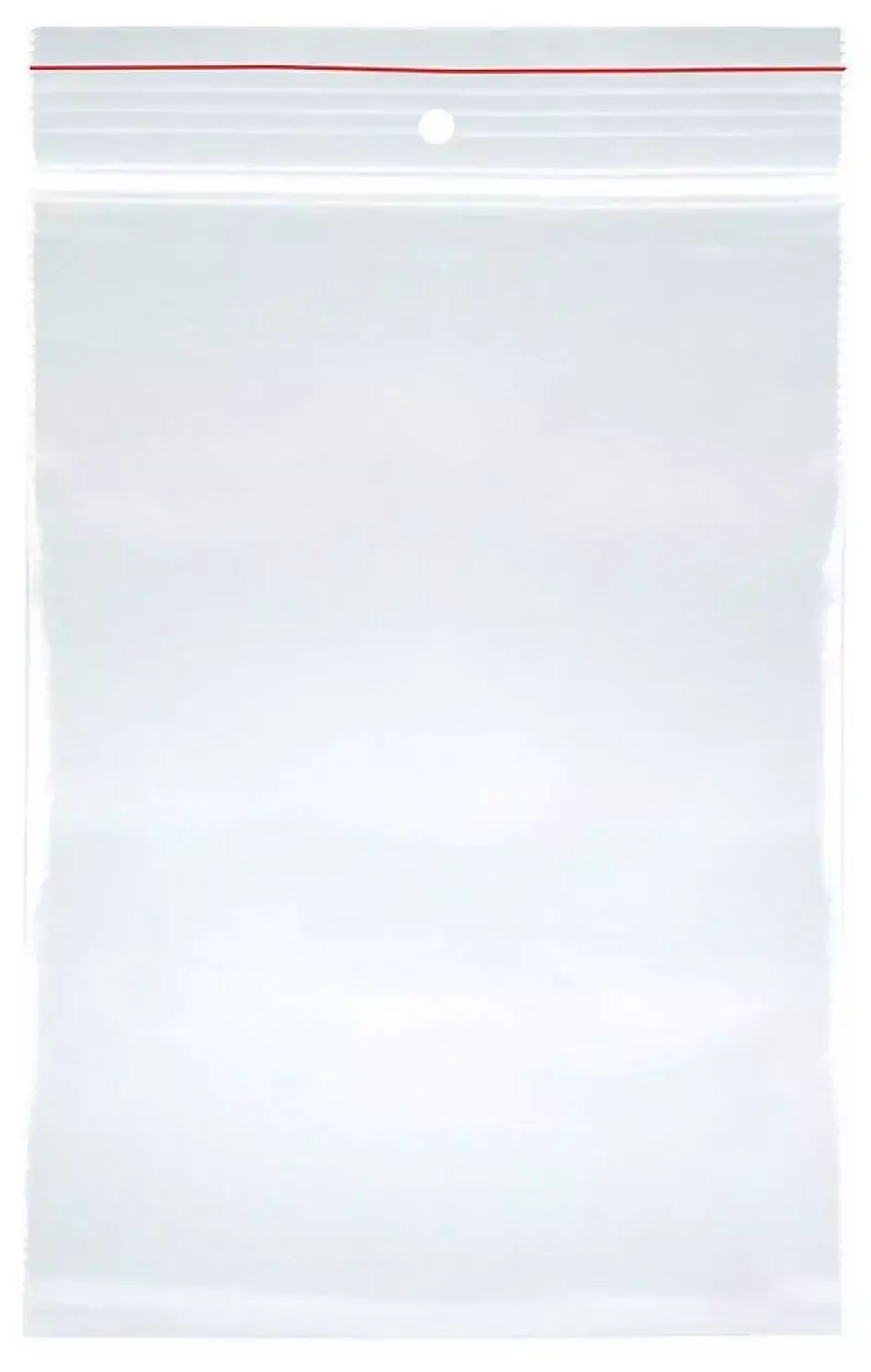 Torebka strunowa office products 160x160mm 100szt. Transparentna