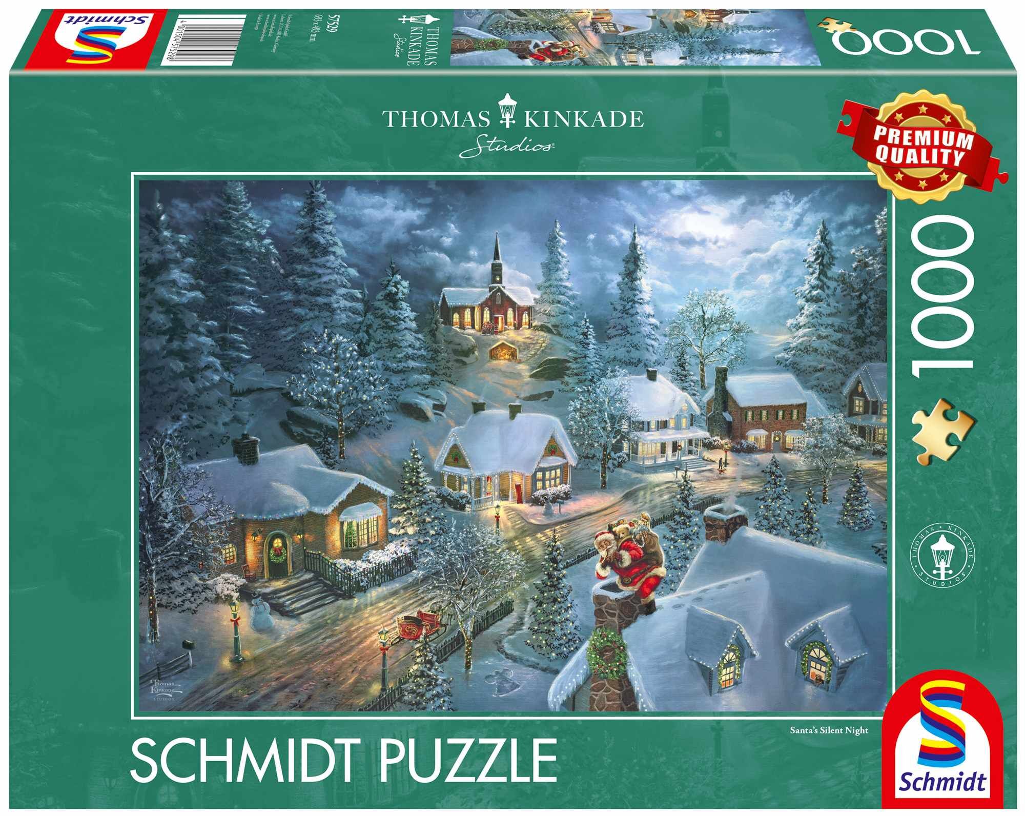 Puzzle 1000 PQ T. Kinkade Cicha noc 113667