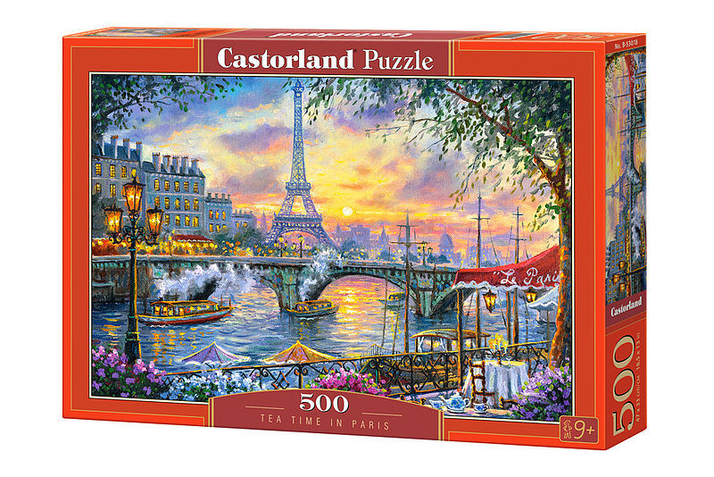 Puzzle 500 czas na herbatę w paryżu b-53018