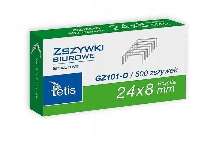 Zszywki biurowe 24/8 1000 szt