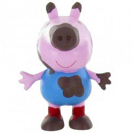 COMANSI figurka Świnka Peppa - George on the mud Y99688