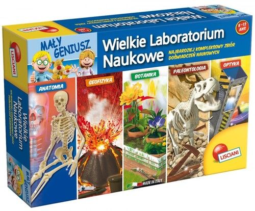 Mały Geniusz Wielkie Laboratorium Naukowe 5w1