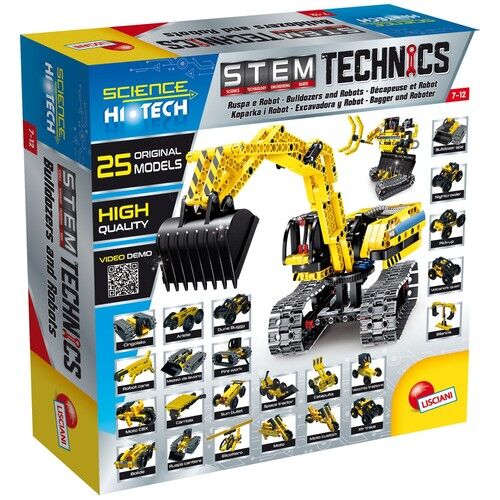 STEM Technics Roboty i koparki 20 modeli