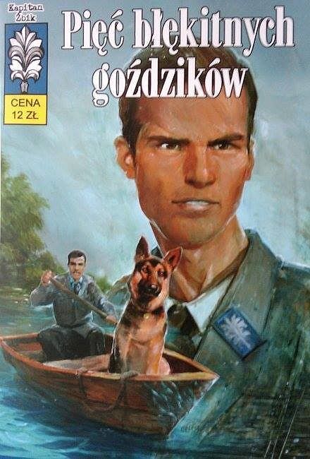 Kapitan Żbik - 54 - Pięć błękitnych goździków (okładka B)