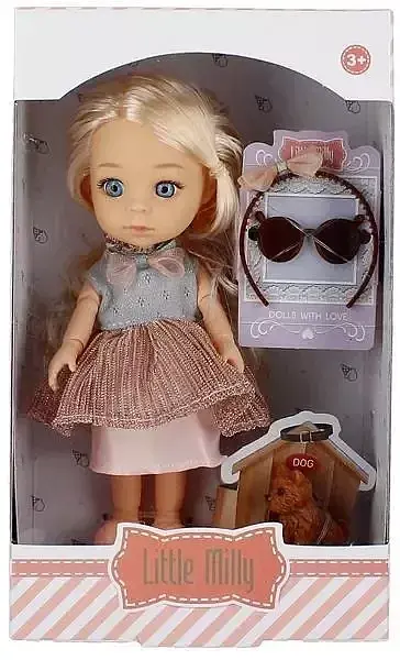Lalka little milly z akcesoriami 15 cm 1 szt. Mix
