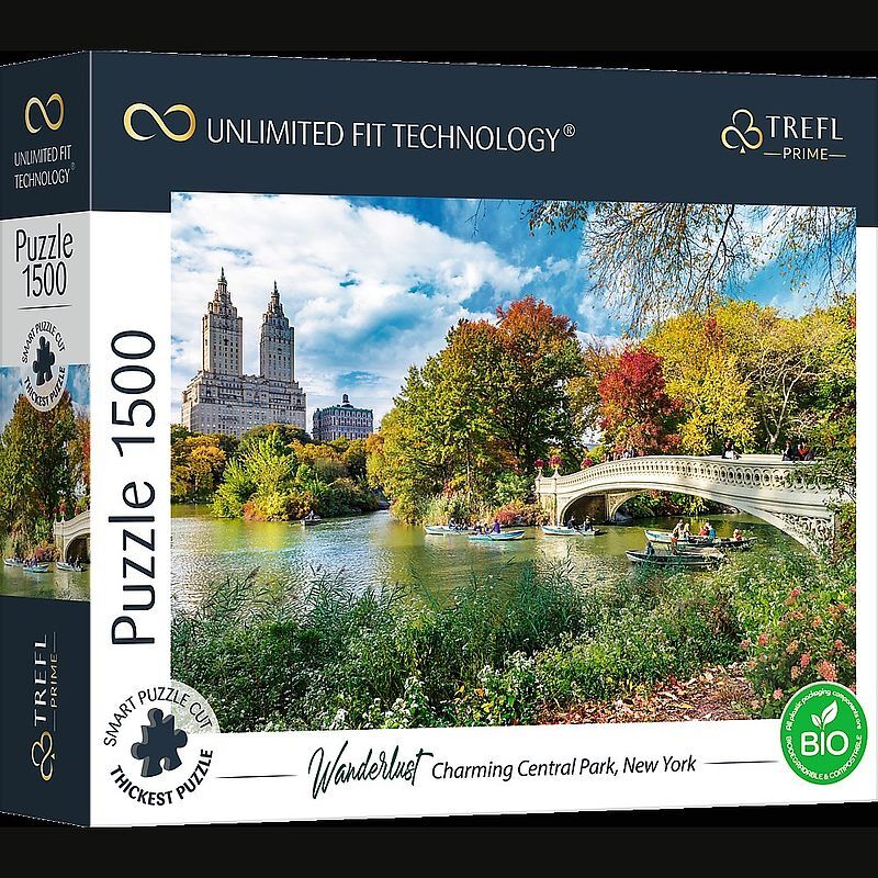 Puzzle 1500 UFT - Wanderlust: Charming Central Park, New York