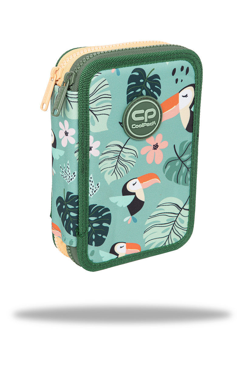 Piórnik 2-komorowy z wyposażeniem coolpack jumper 2 toucans