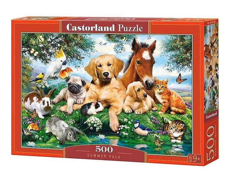 Puzzle 500 Summer Pals