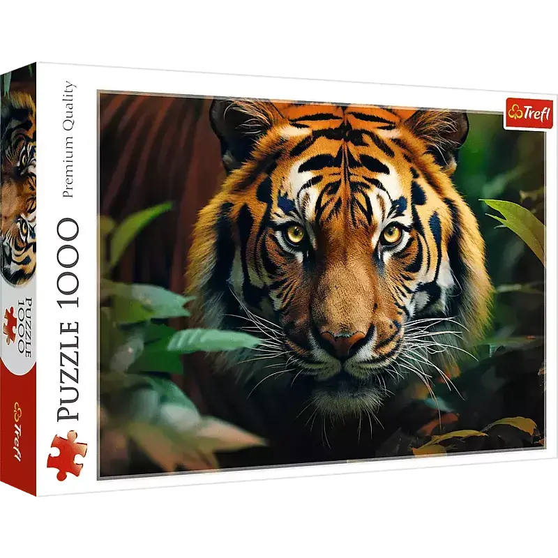 Puzzle Dziki tygrys 1000