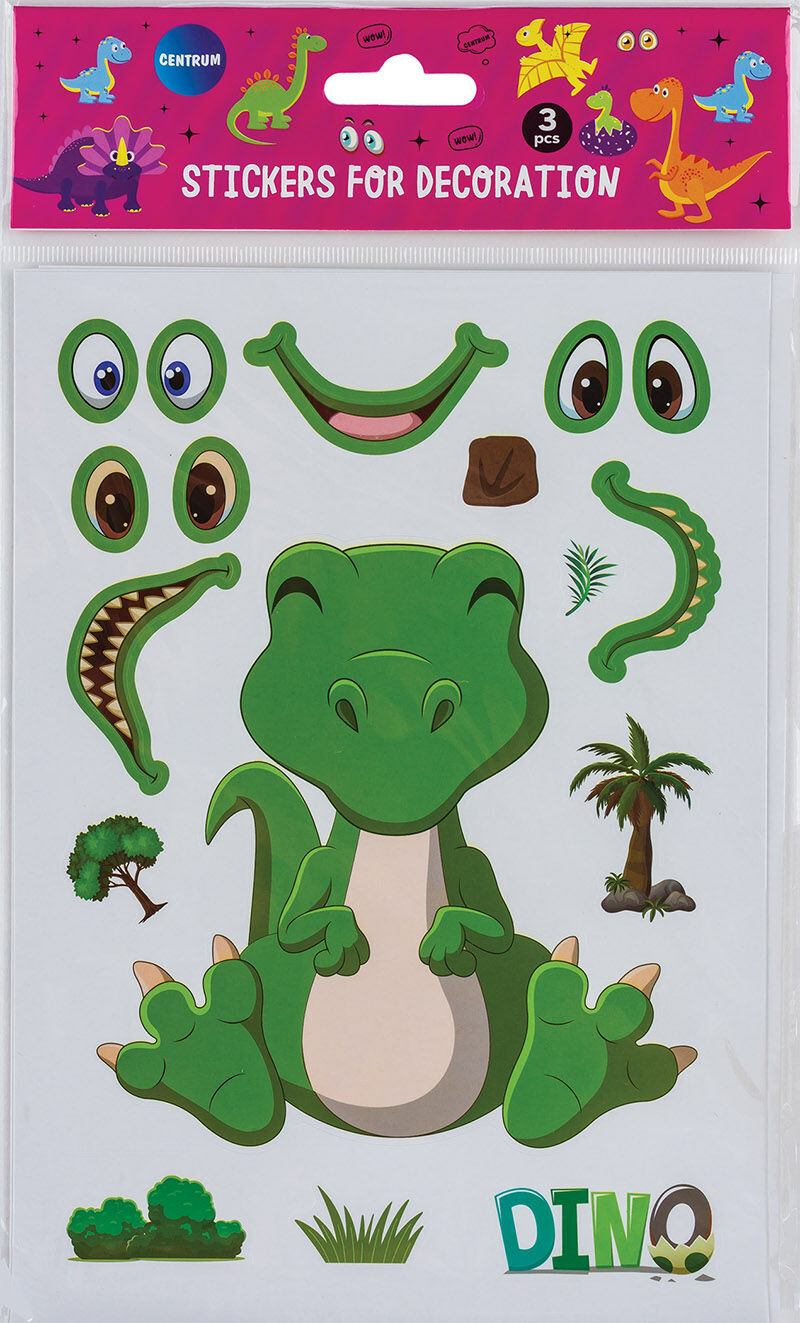 Naklejki ozdobne Stwórz Dinozaura