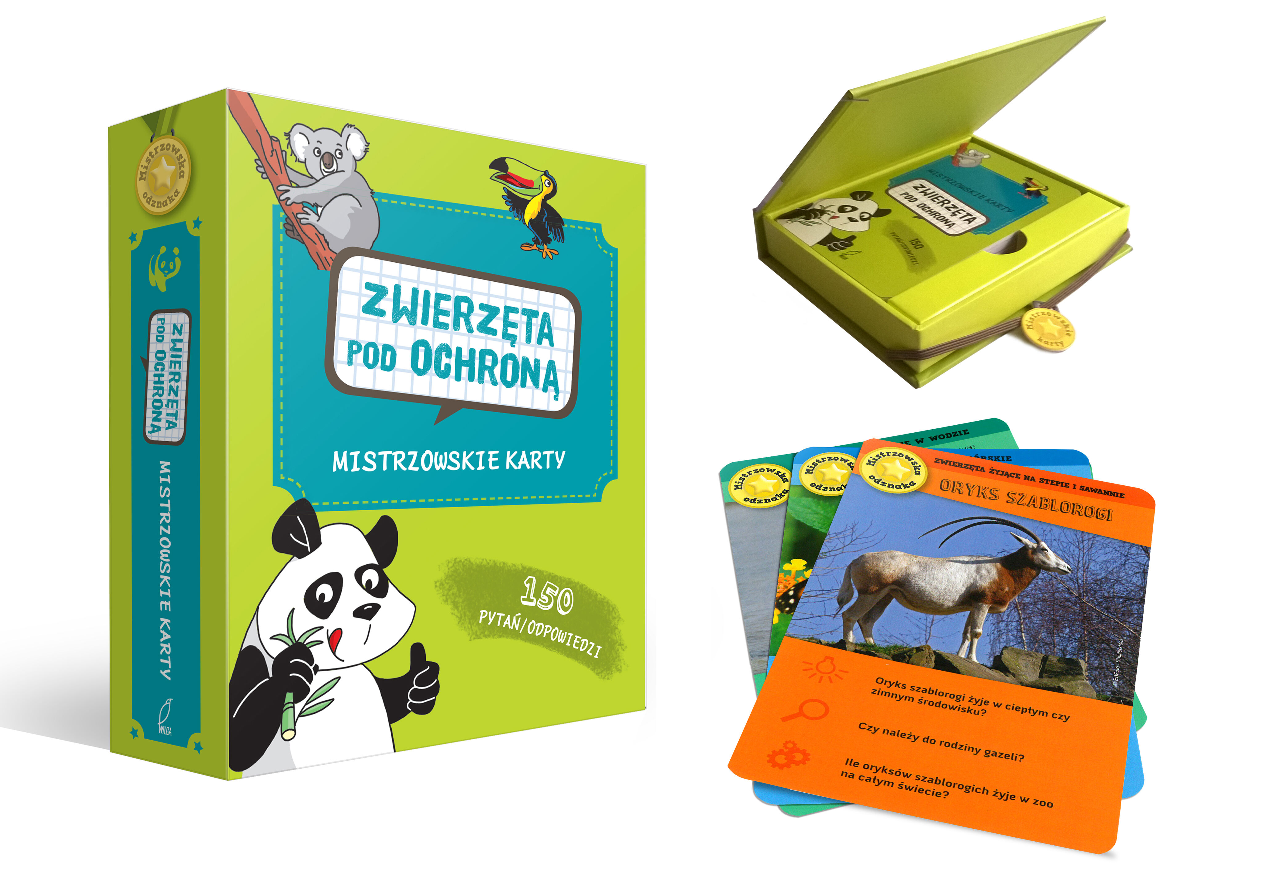 Zwierzęta pod ochroną mistrzowskie karty
