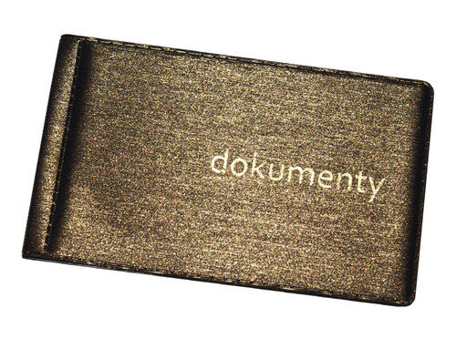 Okładka na dokumenty duo metalic mix