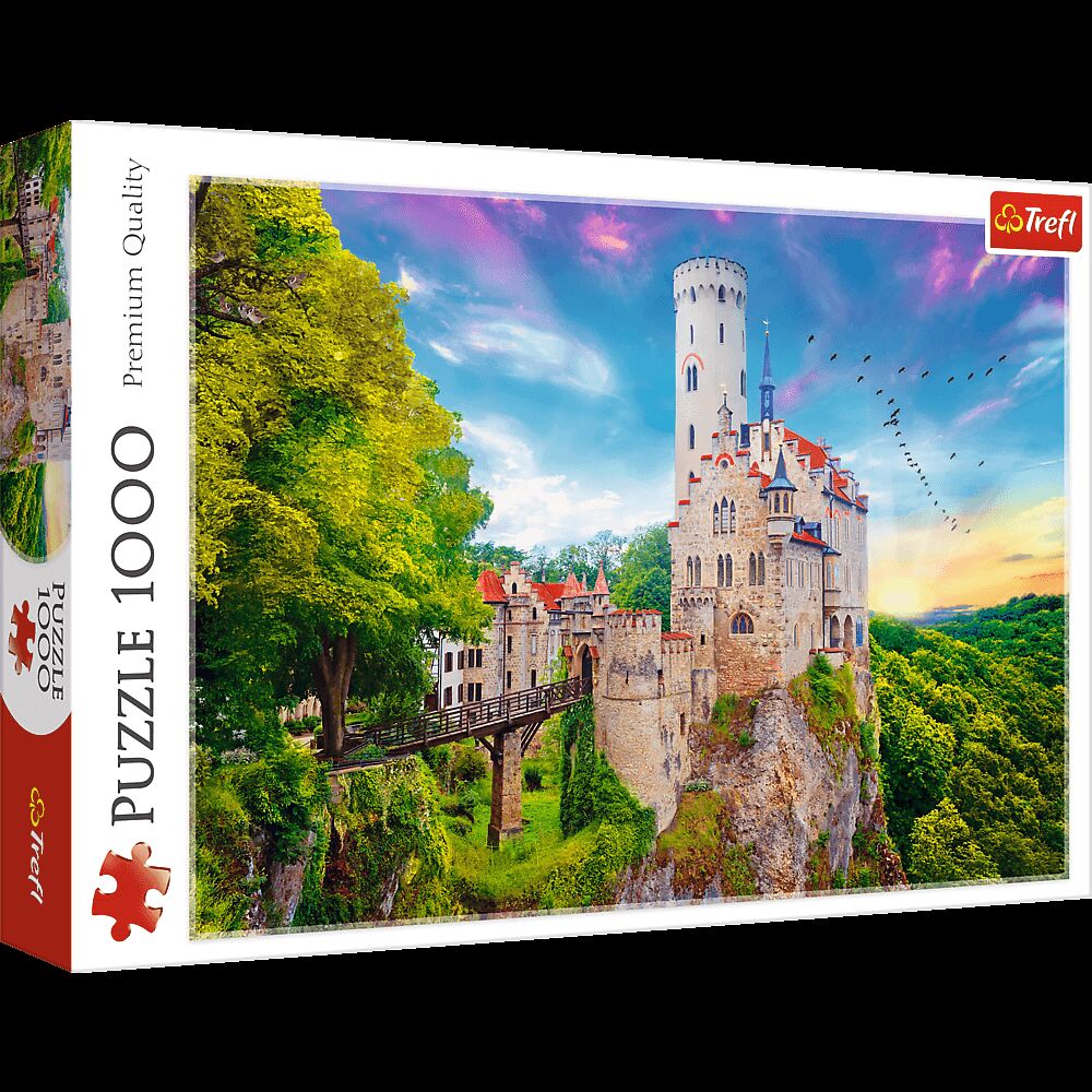 Puzzle 1000 Zamek Lichtenstein Niemcy 10497