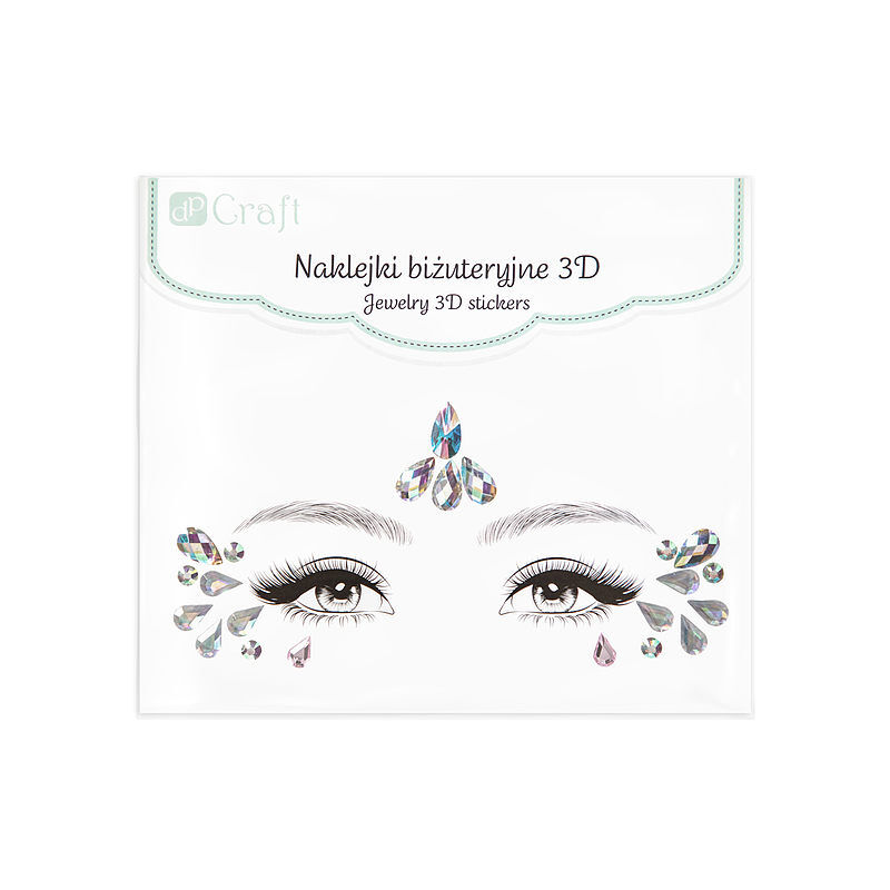 Naklejki biżuteryjne 3d magical fairy