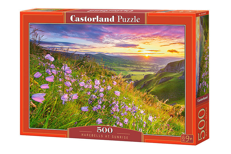 Puzzle Harebells at Sunrise 500