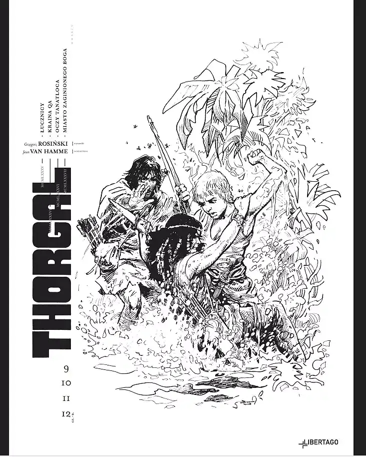 Thorgal - Wydanie zbiorcze - tom 3 - wersja czarno-biała