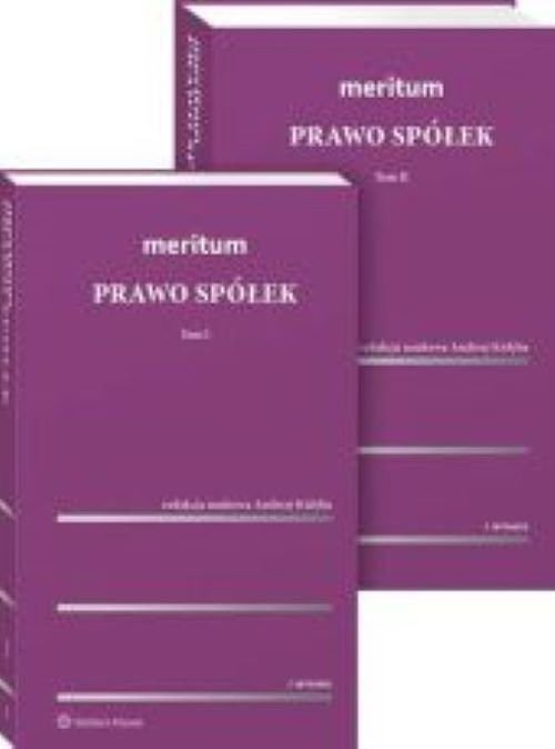 Meritum Prawo spółek. Tom 1-2
