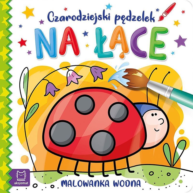 Czarodziejski pędzelek. Na łące. Malowanka wodna