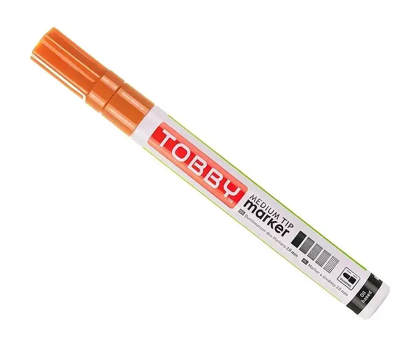 Marker olejowy tobby brązowy 1szt