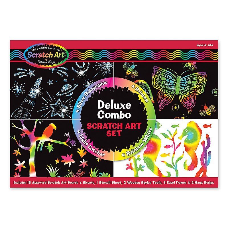 Zestaw zdrapki holograficzne deluxe md15981