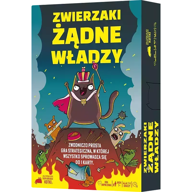 Gra zwierzaki żądne władzy
