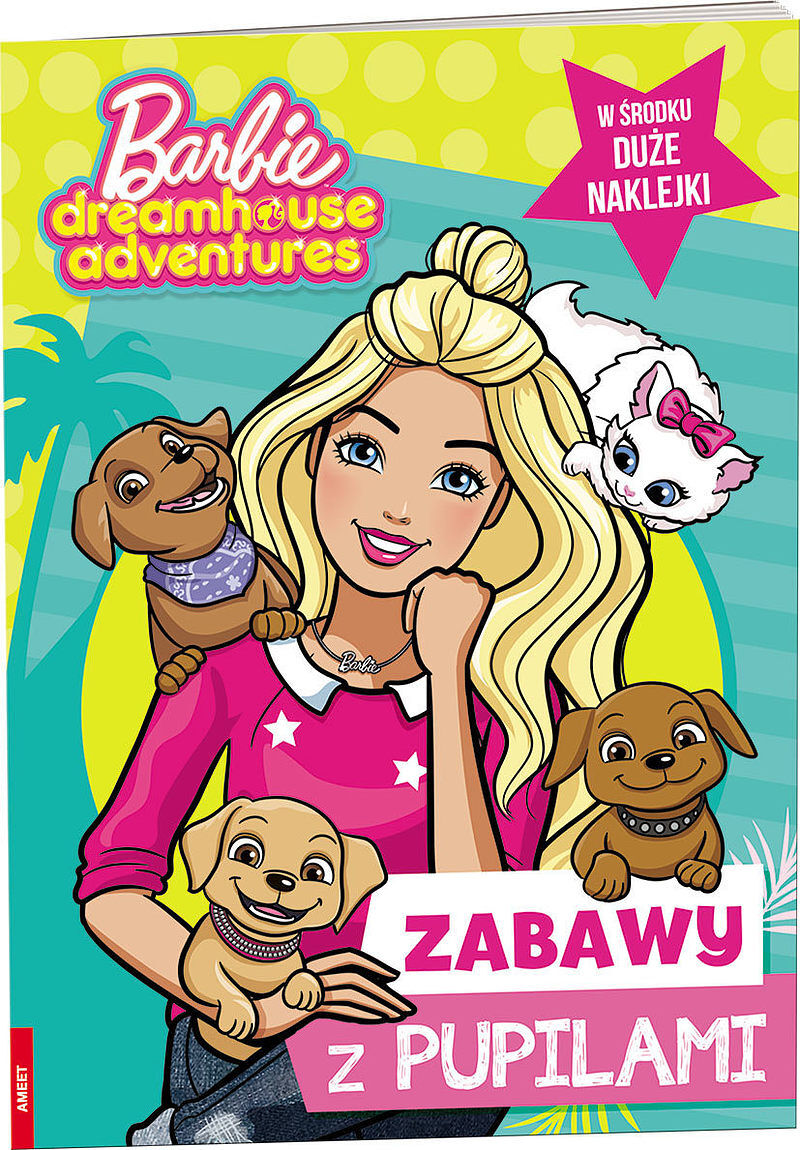Barbie dha zabawy z pupilami stx-1201