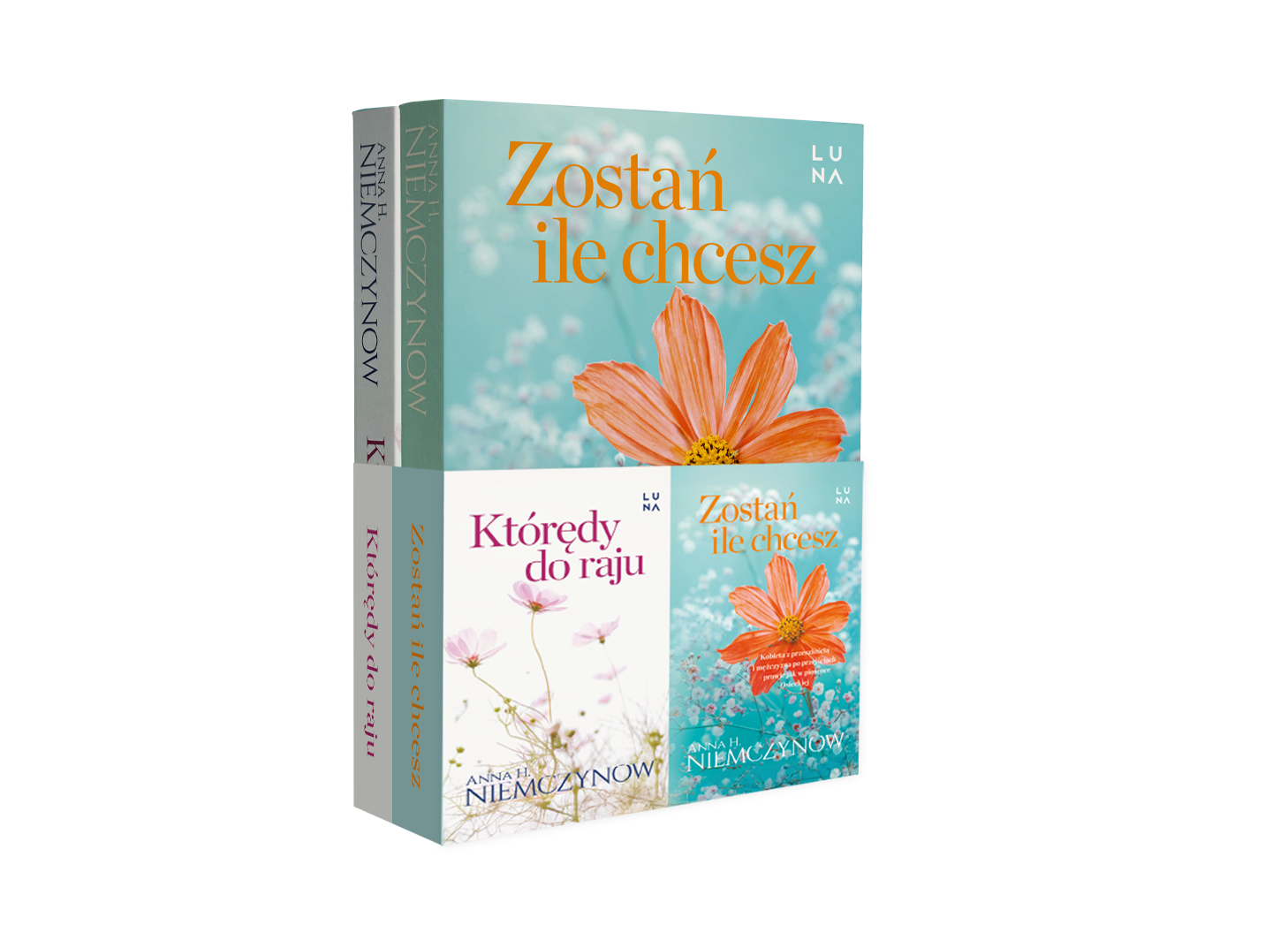 Pakiet Anna H. Niemczynow: Którędy do raju/ Zostań, ile chcesz.