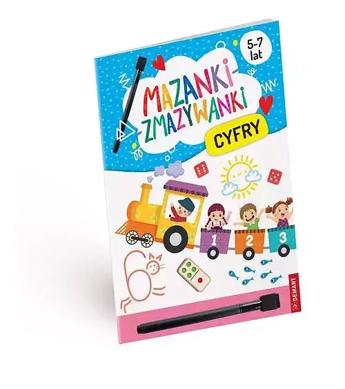 Mazanki-zmazywanki. Cyfry.
