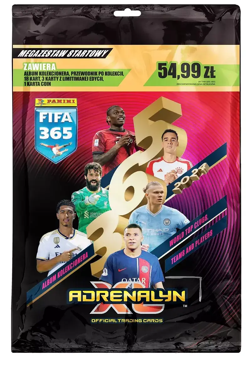 Panini Fifa 365 Adrenalyn XL 2024 Megazestaw startowy