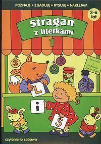Stragan z literkami 1