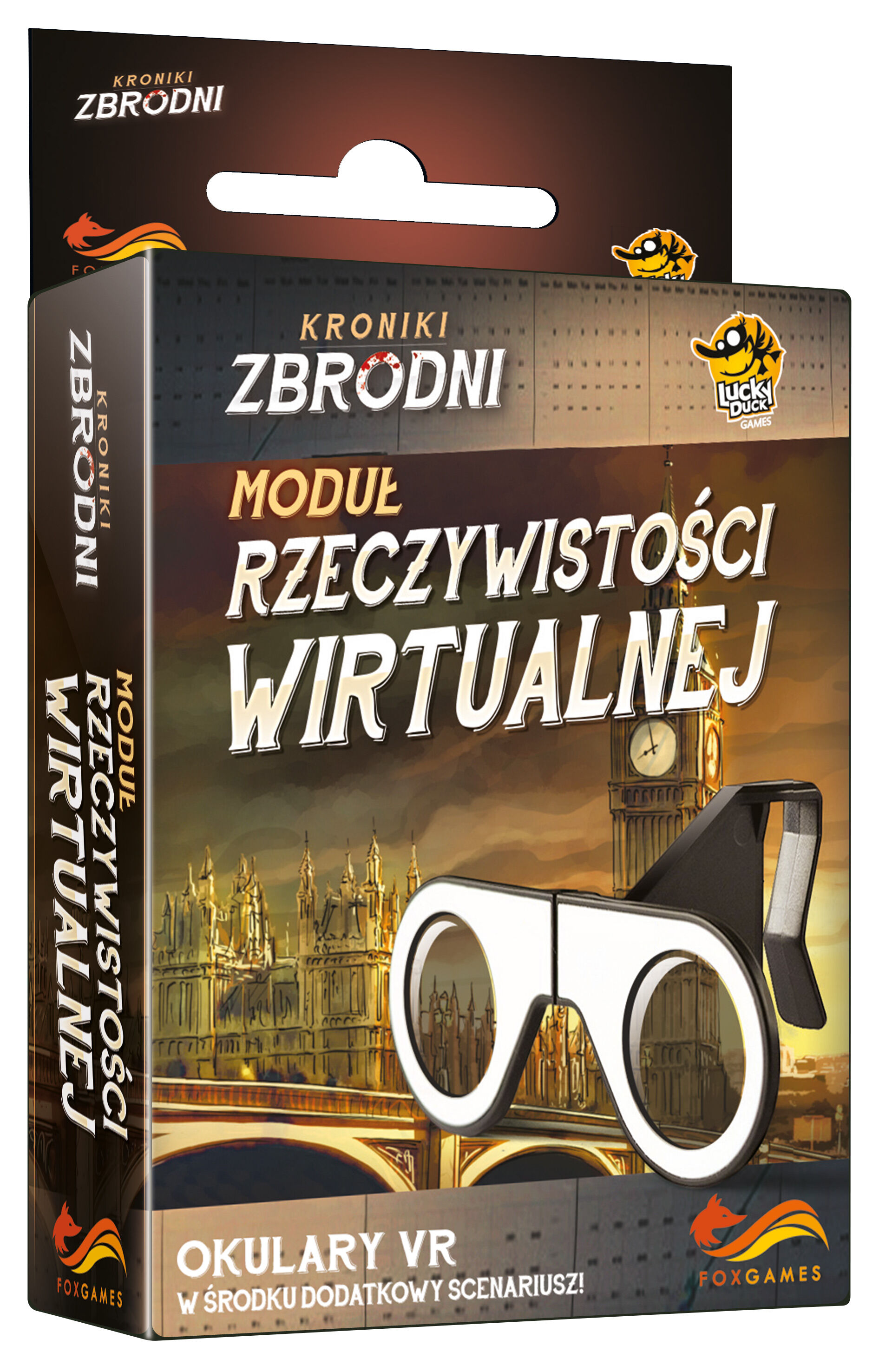 Kroniki Zbrodni. Okulary VR. Moduł Wirtualnej Rzeczywistości