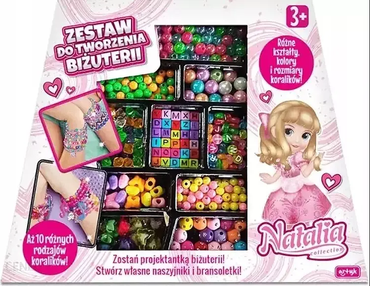 Zestaw do tworzenia biżuterii natalia