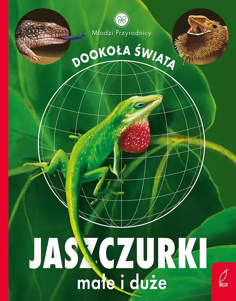 Młodzi przyrodnicy. Dookoła świata. Jaszczurki małe i duże