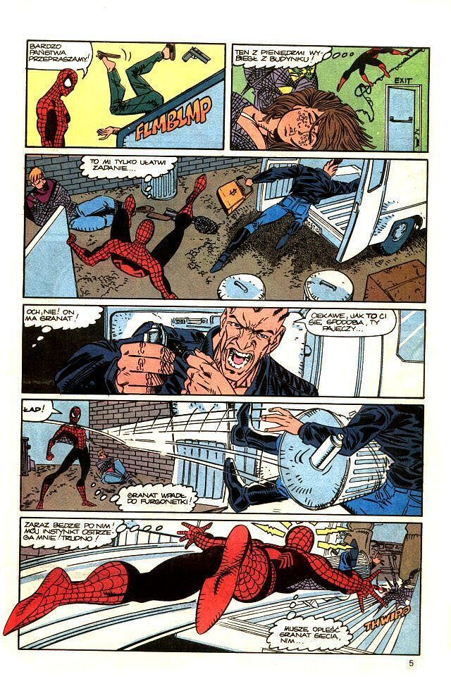 Spider-Man (TM-Semic) - 33 - (3/1993) Utracona moc / Trudny wybór...