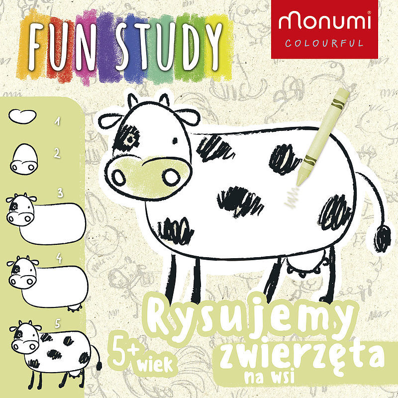 Książeczki rysujemy zwierzęta na wsi
