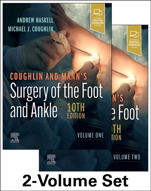 Coughlin and Mann's Surgery of the Foot and Ankle. 2-Volume Set