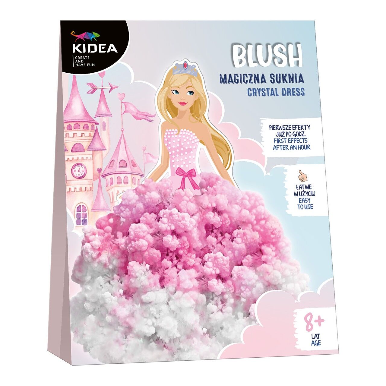 Magiczna suknia księżniczki blush Kidea