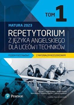 Repetytorium z języka angielskiego dla liceów i techników poziom podstawowy + ebook tom 1