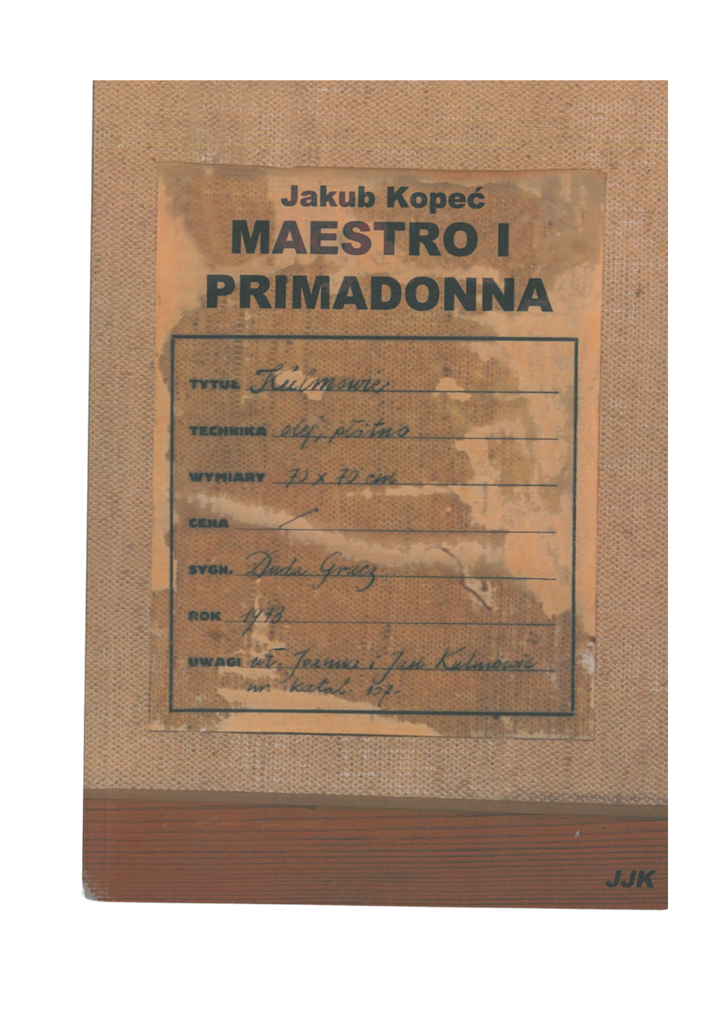 Maestro i primadonna