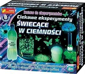 Ciekawe eksperymenty świecące w ciemności
