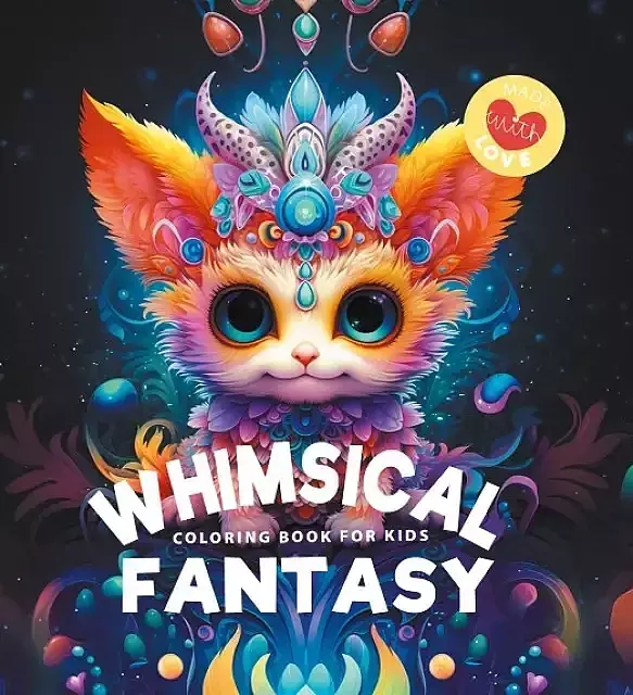 Kolorowanka usztywniana whimsical fantasy stworki